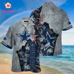 Dallas Cowboys Vintage Tropical Pattern Hawaiian Shirt, New Summer Design