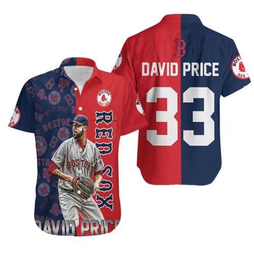Official David Price Boston Red Sox 33 Hawaiian Shirt – Limited Edition