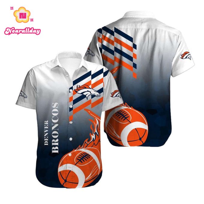 Denver Broncos Gift Hawaiian Shirt N01