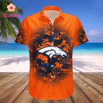 Denver Broncos Hawaii Shirt Set Camouflage Vintage – NFL