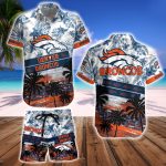 Denver Broncos Hawaiian Shirt And Beach Short – Gift for Men Women