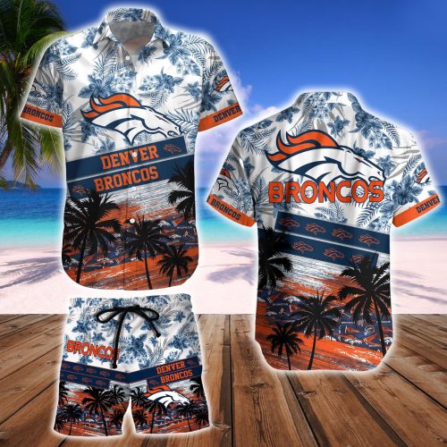 Denver Broncos Hawaiian Shirt And Beach Short – Gift for Men Women