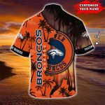 Denver Broncos Hawaiian Shirt Customize Your Name Denver Broncos Hawaiian Shirt Customize Your Name