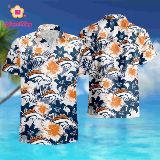 Denver Broncos Nfl Hawaiian Shirt summer shirt