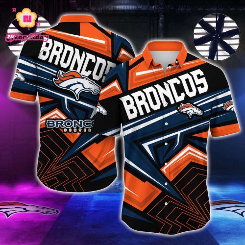 Denver Broncos NFL Summer Hawaiian Shirt
