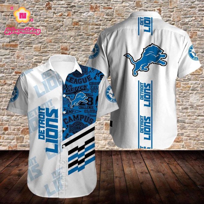 Detroit Lions Gift Hawaiian Shirt N06