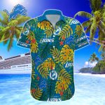 Detroit Lions NFL Printed Hawaiian Shirt Custom Gift