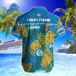 Detroit Lions NFL Printed Hawaiian Shirt Custom Gift