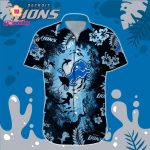 Detroit Lions NFL Printed Hawaiian Shirt Custom Gift