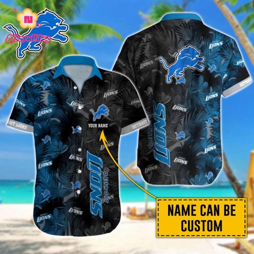 Detroit Lions NFLHawaii Shirt Custom Gift