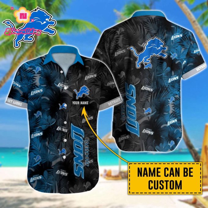 Detroit Lions NFLHawaii Shirt Custom Gift
