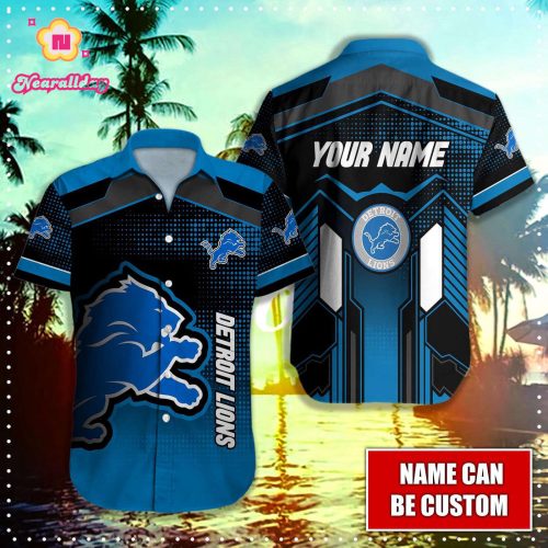 Detroit Lions NFLHawaii Shirt Custom Gift