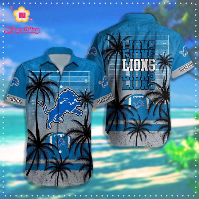 Detroit Lions NFLHawaii Shirt Gift