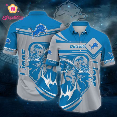 Detroit Lions NFLHawaii Shirt New Trending Summer  Gift