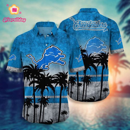 Detroit Lions NFLHawaii Shirt Short Style Hot Trending Summer