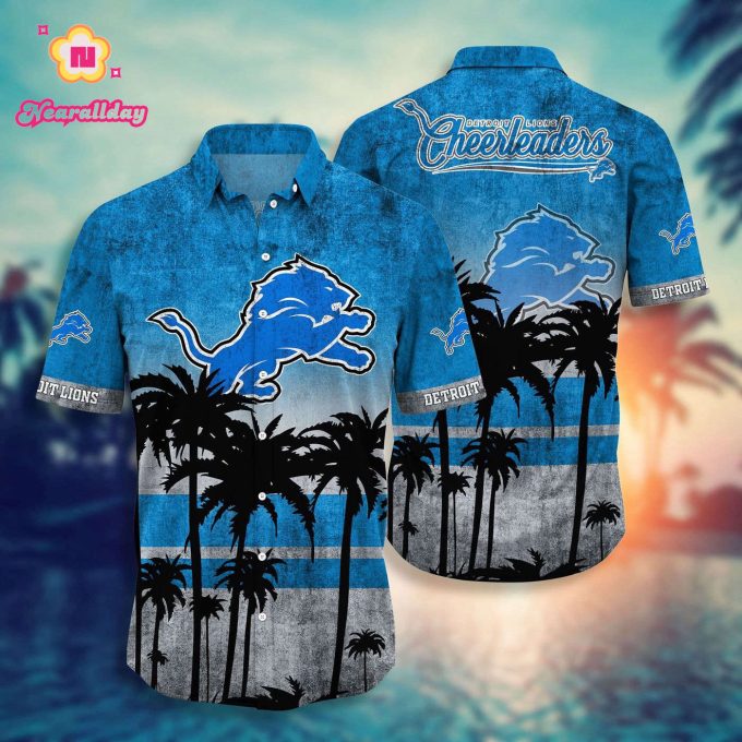 Detroit Lions NFLHawaii Shirt Short Style Hot Trending Summer