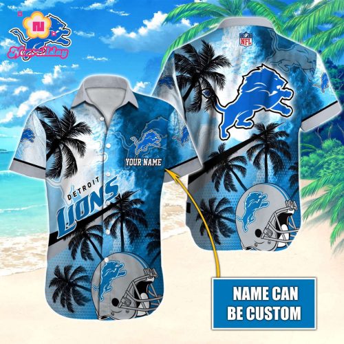 Detroit Lions NFLHawaiian shirt Custom Gift