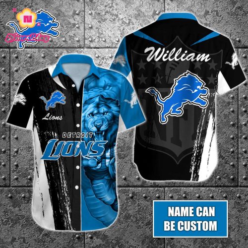 Detroit Lions NFLHawaiian shirt Custom Gift