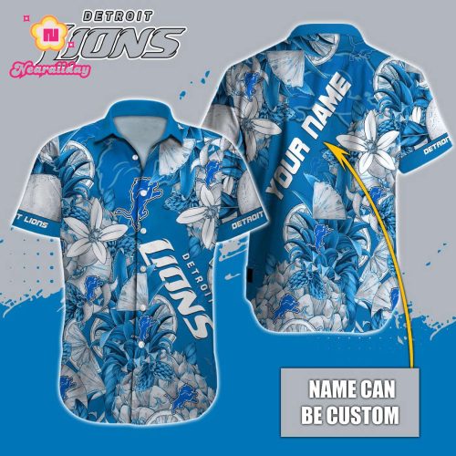 Detroit Lions NFLHawaiian shirt Custom Gift
