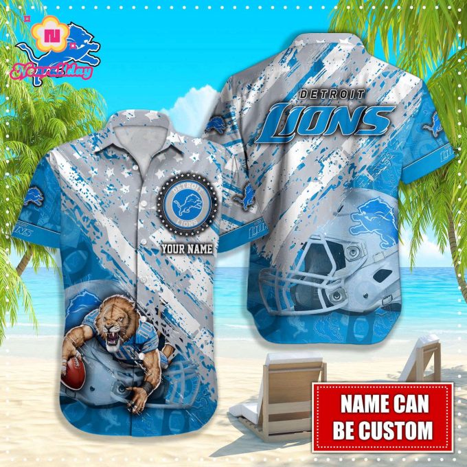 Detroit Lions NFLHawaiian shirt custom Q48242