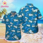 Detroit Lions Short Sleeve Button Up Tropical Aloha Hawaiian Shirt Set for Men Women Kids Gift Detroit Lions Short Sleeve Button Up Tropical Aloha Hawaiian Shirt Set for Men Women Kids Gift
