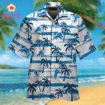 Detroit Lions Short Sleeve Button Up Tropical Aloha Hawaiian Shirt Set for Men Women Kids Gift