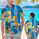 Detroit Lions Simpsons Name Personalized Short Sleeve Button Up Tropical Aloha Hawaiian Shirt Set for Men Women Kids Detroit Lions Simpsons Name Personalized Short Sleeve Button Up Tropical Aloha Hawaiian Shirt Set for Men Women Kids