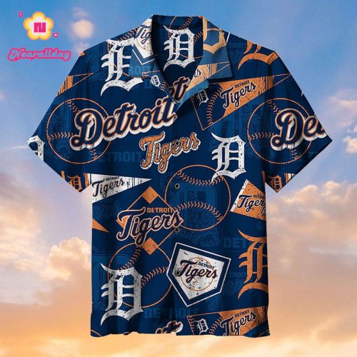 Detroit Tigers Hawaiian Shirts - Official MLB Team Apparel
