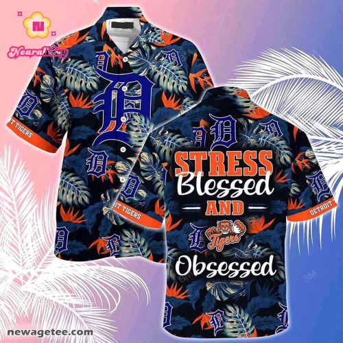 Detroit Tigers MLB Summer Beach Hawaiian Shirt – Stress-Free & Stylish