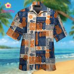 Detroit Tigers Hawaiian Shirt Set for Men & Women – Aloha Tropical Button Up – Fan Gift