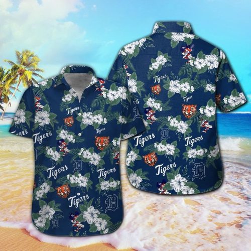 Detroit Tigers Hawaiian Shirt Set for Men Women Kids – MTE011