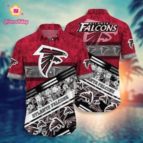 Floral Aloha NFL Atlanta Falcons Hawaiian Shirt Trendy Summer Gift