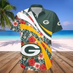 Green Bay Packers Hawaii Shirt Set Hibiscus Sport Style – NFL