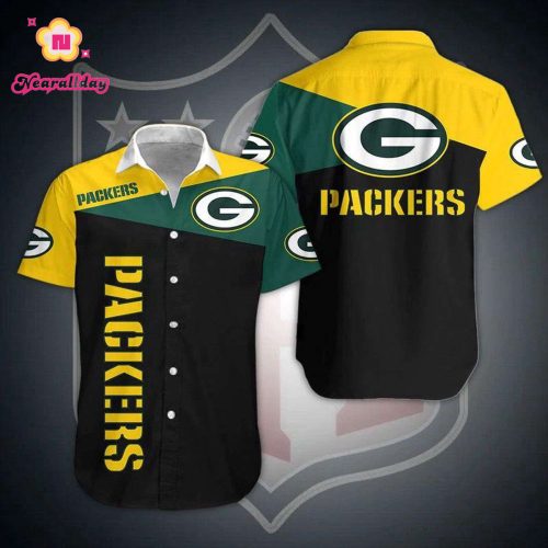 Green Bay Packers Hawaiian Aloha Shirt For Big Fans