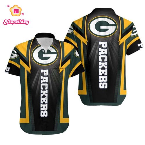 Green Bay Packers Hawaiian Aloha Shirt Gift For Fans