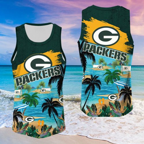 Green Bay Packers Hawaiian shirt