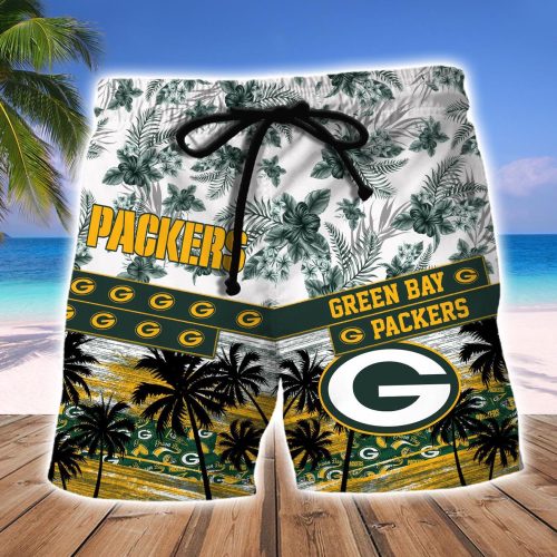 Green Bay Packers Hawaiian Shirt And Beach Short – Gift for Men Women