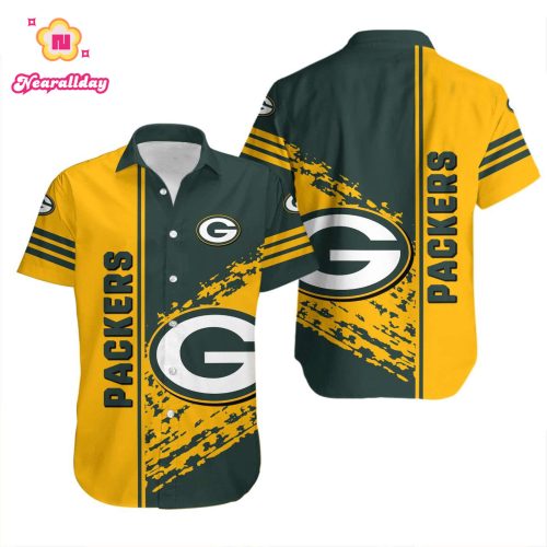 Green Bay Packers Hawaiian Shirt Quarter Style – NFL