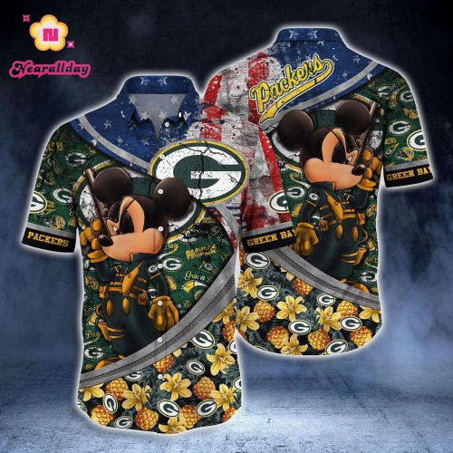 Green Bay Packers NFLaloha shirt vintage hawaiian shirt