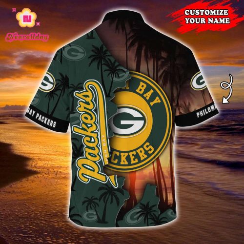 Green Bay Packers NFLCustomized Summer Hawaii Shirt For Sports Enthusiasts  Gift