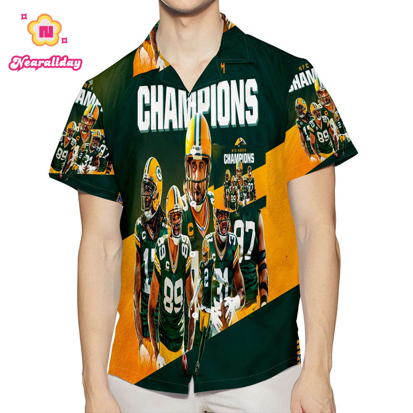 Green Bay Packers Player Team v11 3D All Over Print Summer Beach Hawaiian Shirt With Pocket Green Bay Packers Player Team v11 3D All Over Print Summer Beach Hawaiian Shirt With Pocket