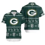 Green Bay Packers Ugly Sweatshirt Christmas Allover Print Hawaiian Shirt