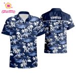 New York Yankees Hawaiian Shirt – Tropical Flower Aloha Shirt for Summer 2023 – ZX09925 New York Yankees Hawaiian Shirt – Tropical Flower Aloha Shirt for Summer 2023 – ZX09925