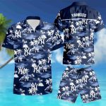 New York Yankees Hawaiian Shirt – Tropical Flower Aloha Shirt for Summer 2023 – ZX09925 New York Yankees Hawaiian Shirt – Tropical Flower Aloha Shirt for Summer 2023 – ZX09925