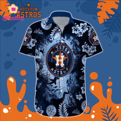 Houston Astros MLB Hawaiian Shirt T-38230 - Custom Design for Baseball Fans