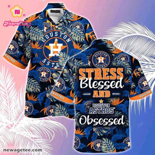 Houston Astros MLB Summer Beach Hawaiian Shirt – Stress Blessed Obsessed