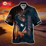 Houston Texans Hawaiian Shirt Customize Your Name