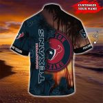 Houston Texans Hawaiian Shirt Customize Your Name