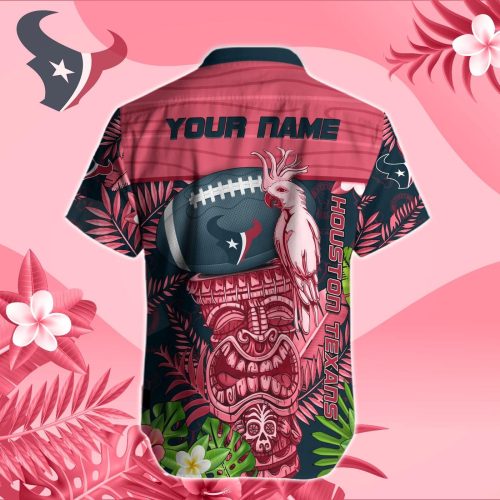 Houston Texans NFL Printed Hawaiian Shirt Custom Gift