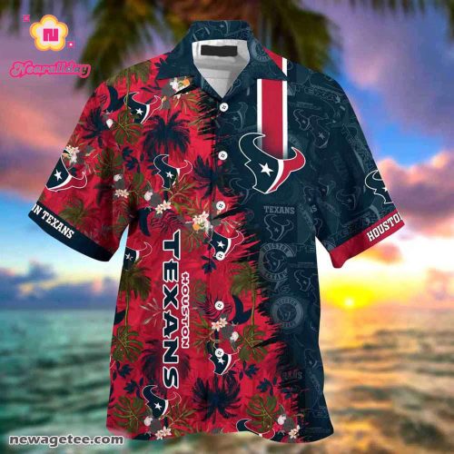 Houston Texans Nfl Summer Beach Hawaiian Shirt